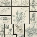 TheToonPlanet-Portfolio-pencil-sketches-drawings-01 Sketch drawing compilation