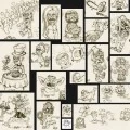 TheToonPlanet-Portfolio-pencil-sketches-drawings-02 Sketch drawing compilation