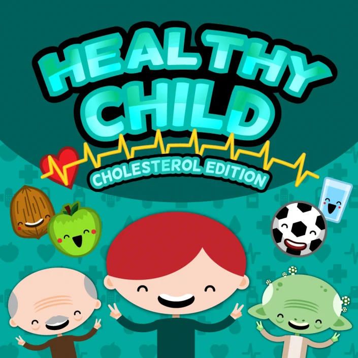 Healthy Child video game cover Healthy Child video game cover