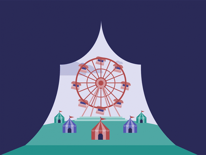Intro for Great Circus Animation