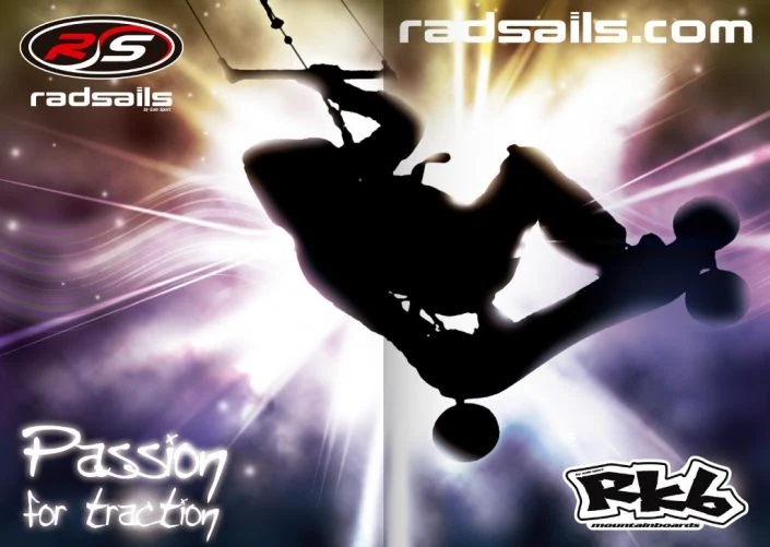 Radsails catalog cover graphic design artwork Radsails catalog cover graphic design artwork