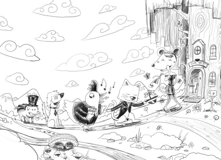 Pretty Ritty digital drawing sketch Pretty Ritty digital drawing sketch